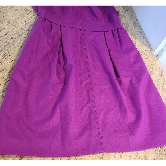 Lot of 2 J. Crew Size 10 Sleeveless Pleated Wool Blend Lined Dress 1 is New! - Picture 5 of 16